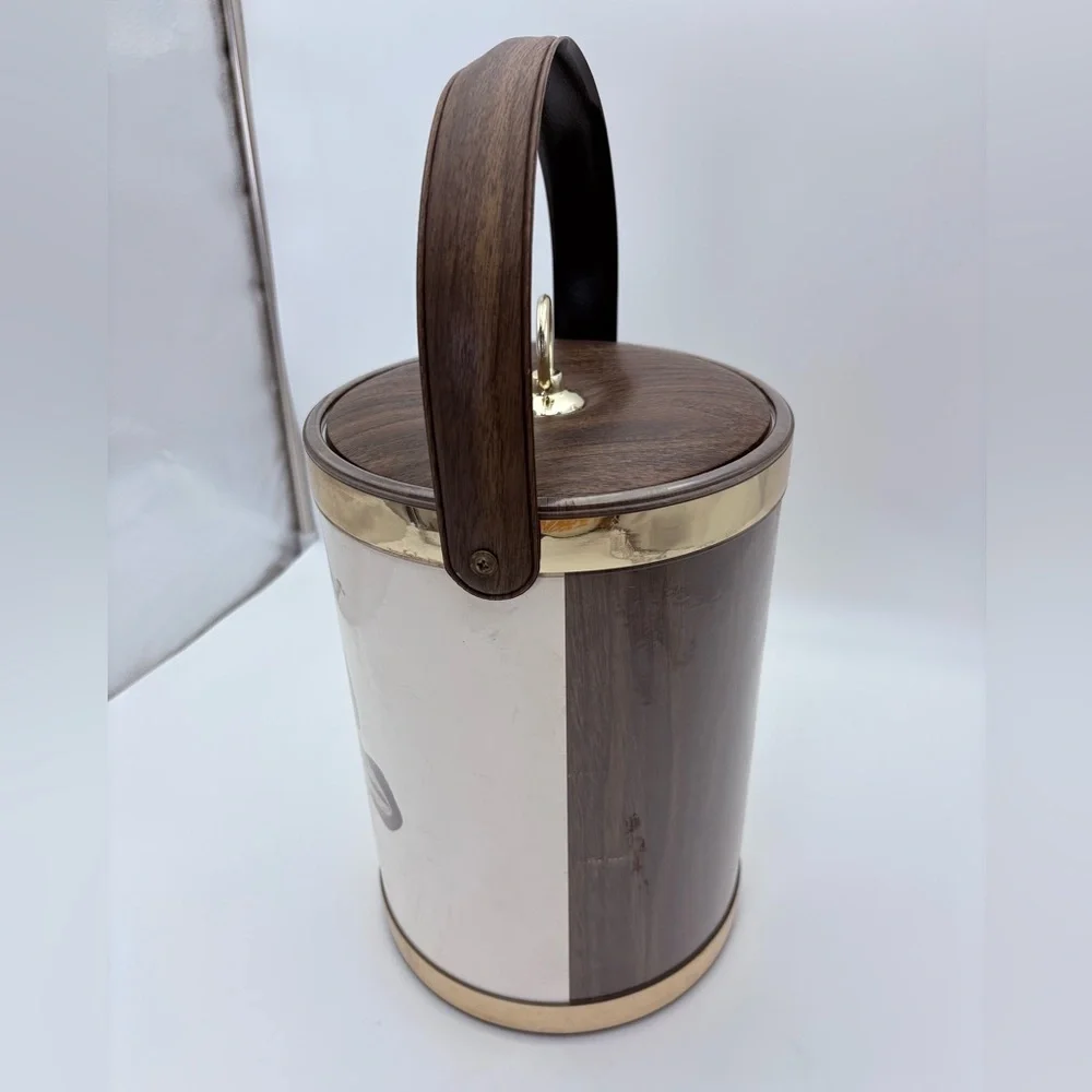 Vintage George’s Briard Canada Goose Ice Bucket for a MCM Bar Cart